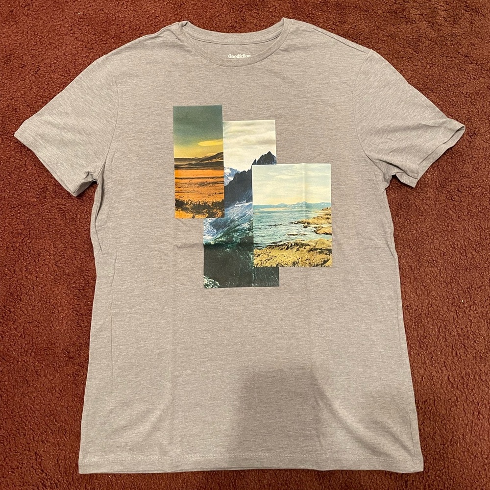 Goodfellow t-shirt (Earth) - Medium